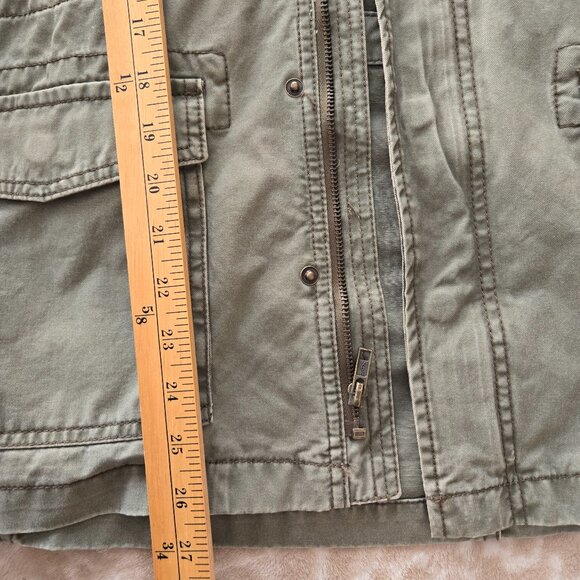 Brooklyn Calling N.Y.C. Men’s Jacket - Size M - Khaki & Grey - Mixed Fabric - Picture 6 of 9